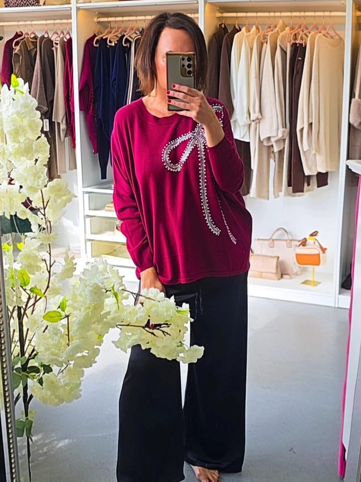 Kim Bow Jumper