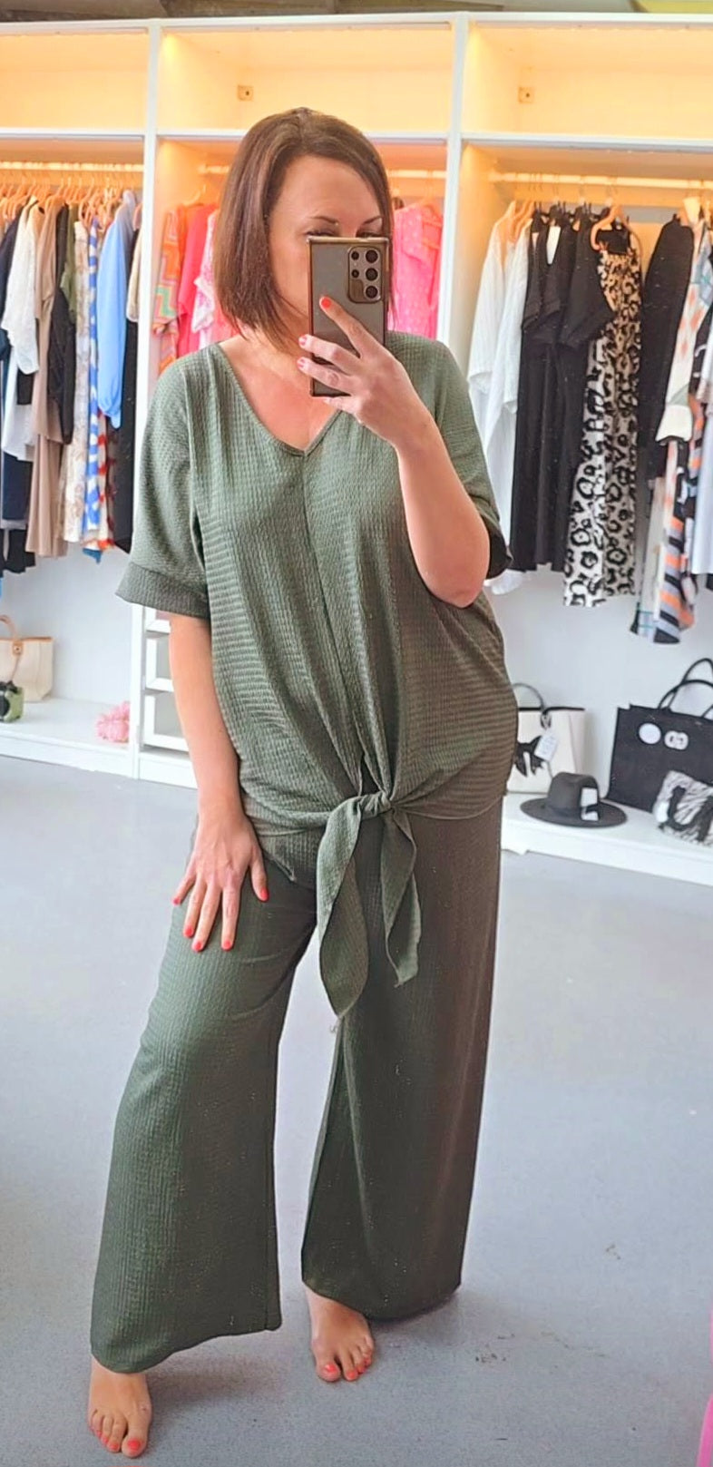 Poppy Tie Front set