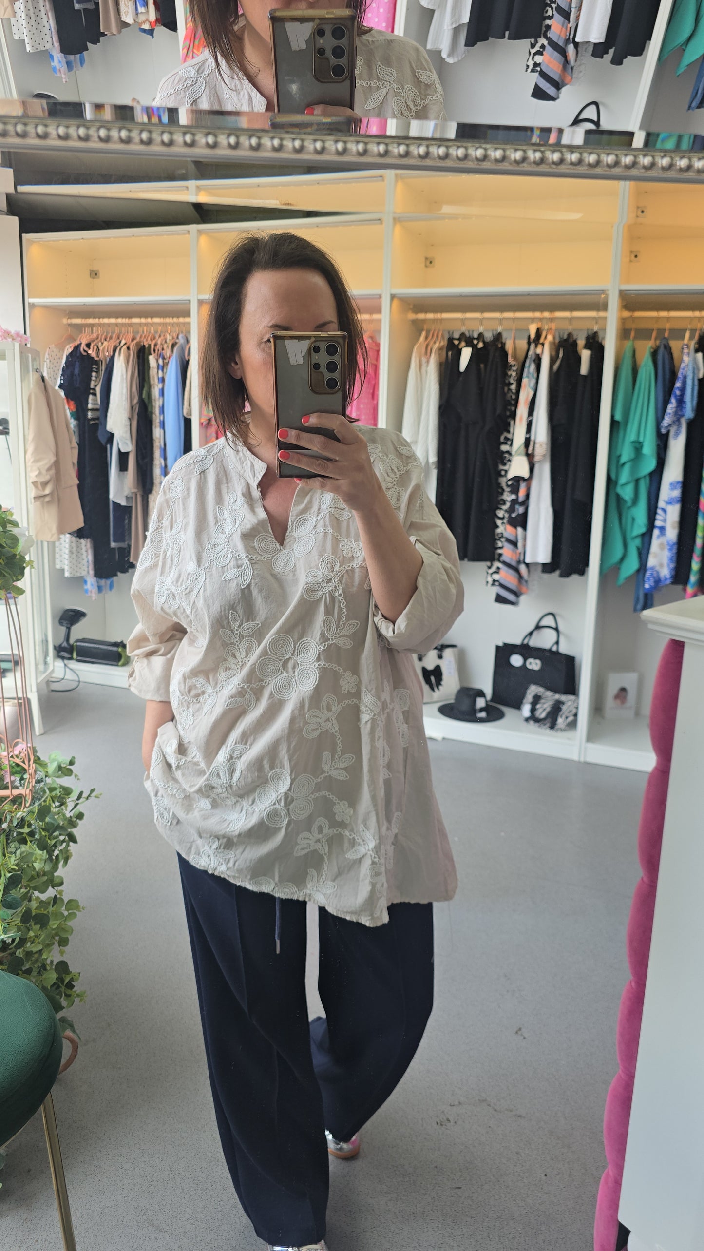 Kylie Embroidered Shirt