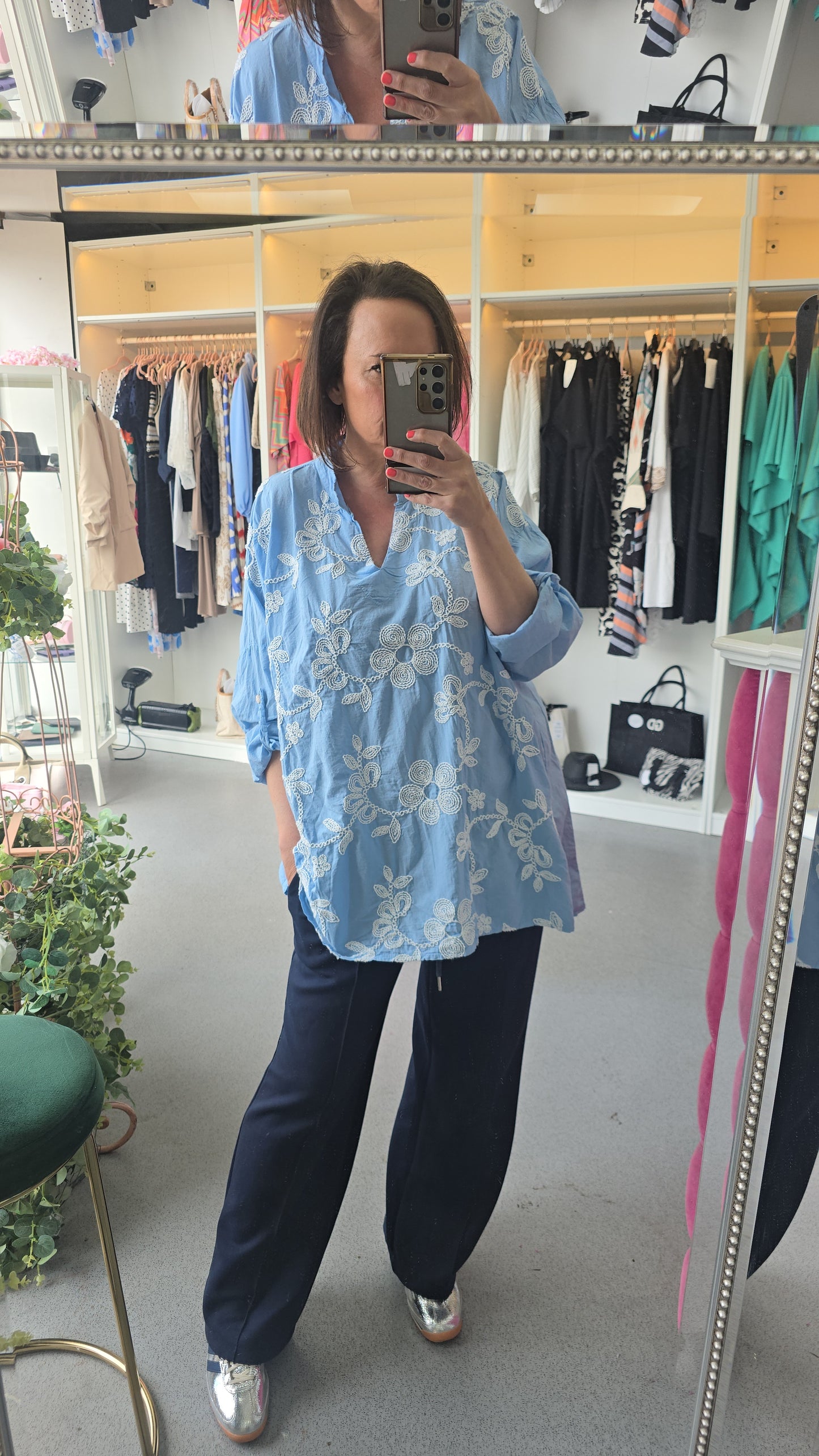 Kylie Embroidered Shirt