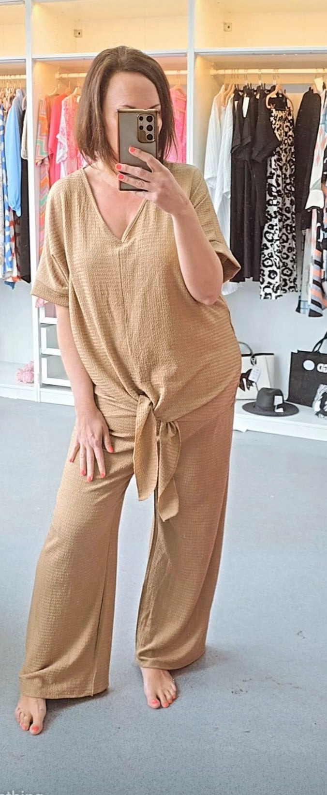Poppy Tie Front set