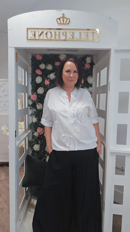 Polly Wide Leg Trousers