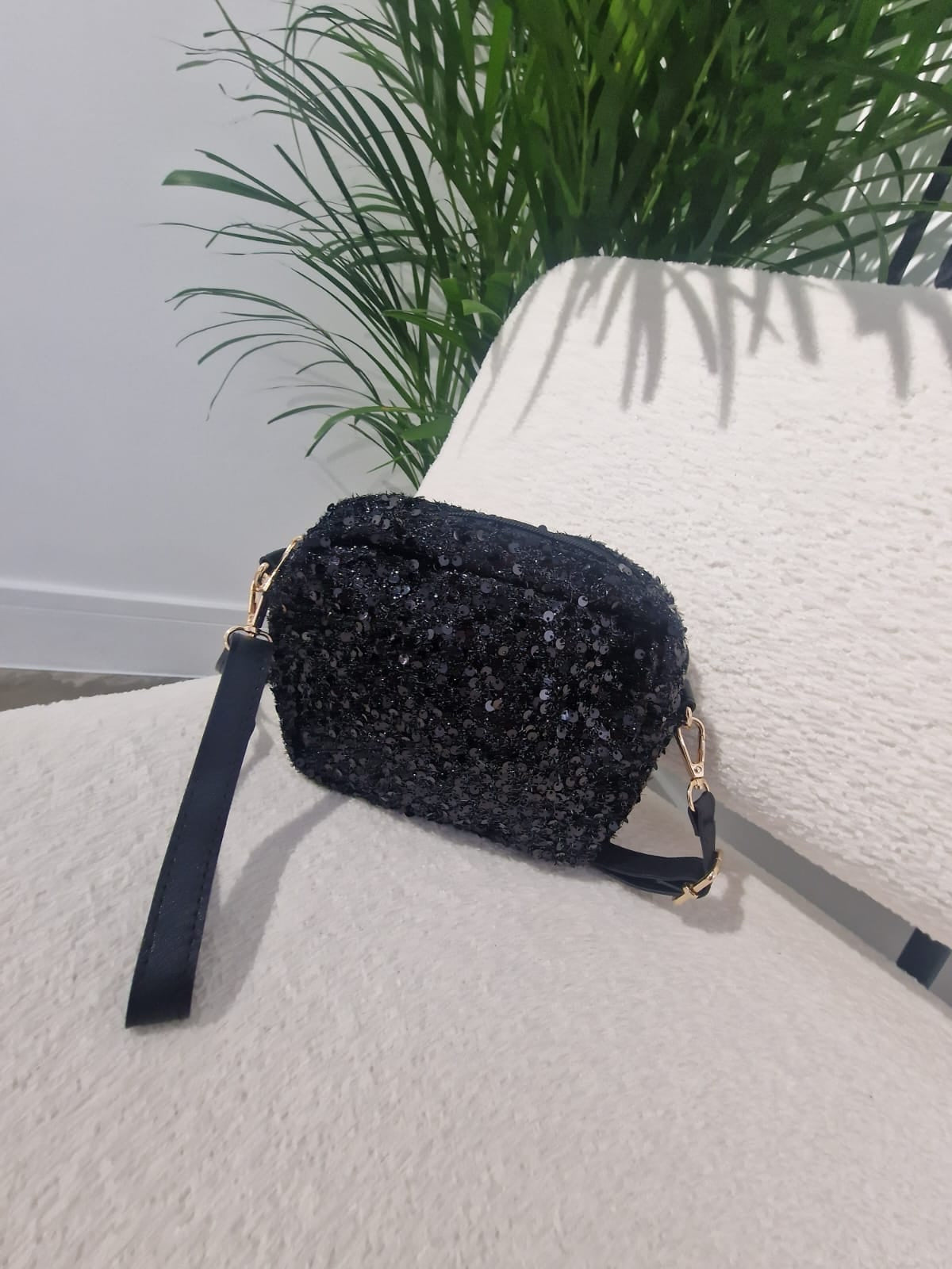 Carly Small Sequin Bag