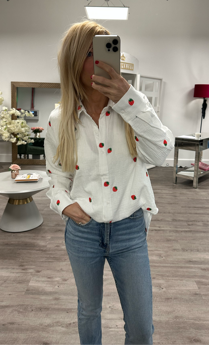 Polly Berry Shirt