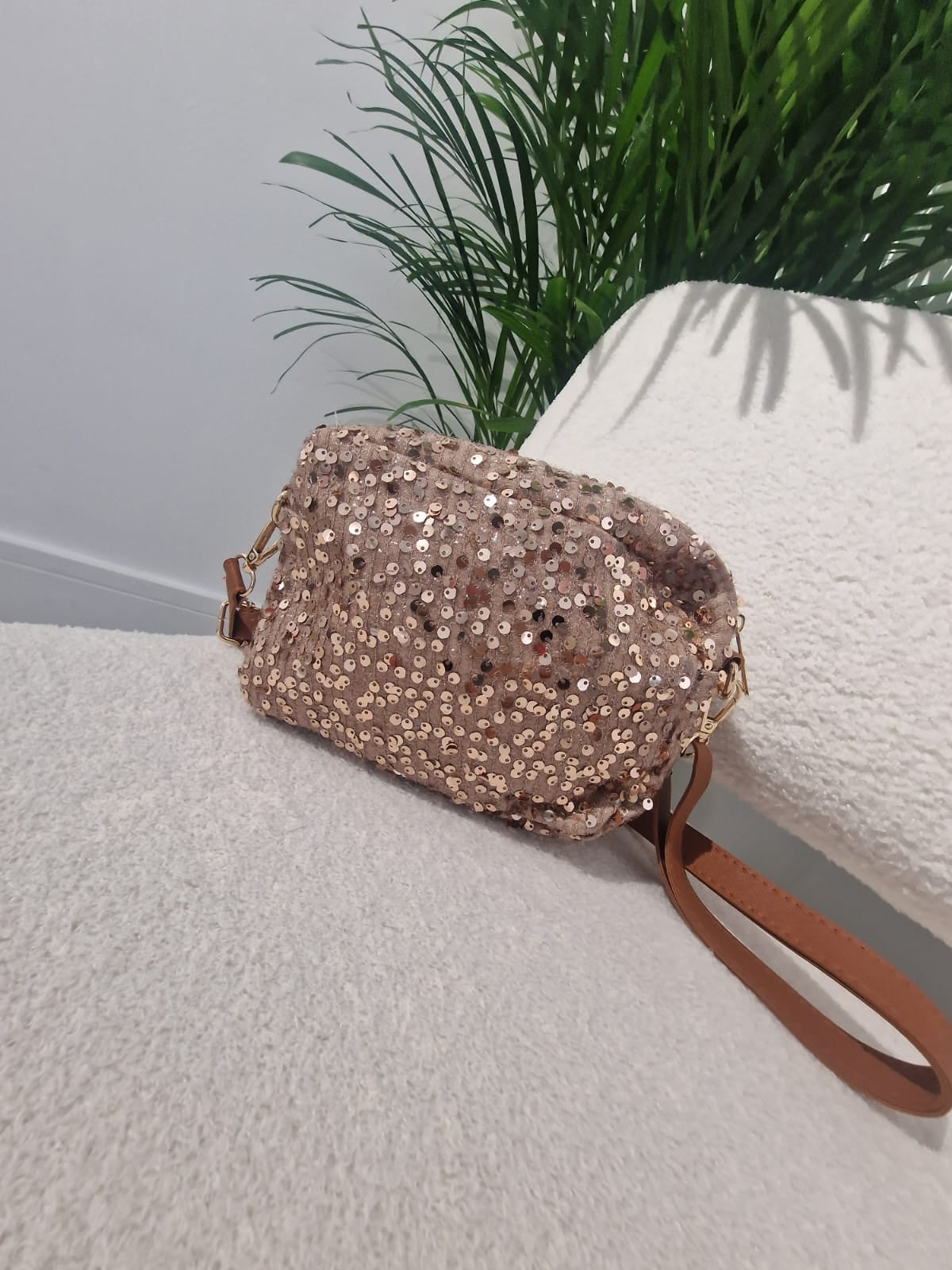 Carly Small Sequin Bag