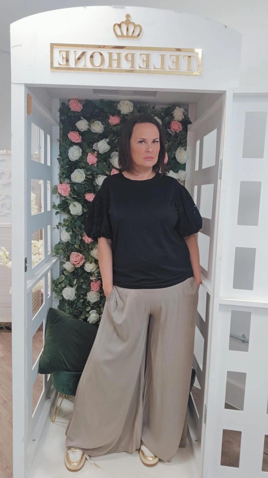 Polly Wide Leg Trousers