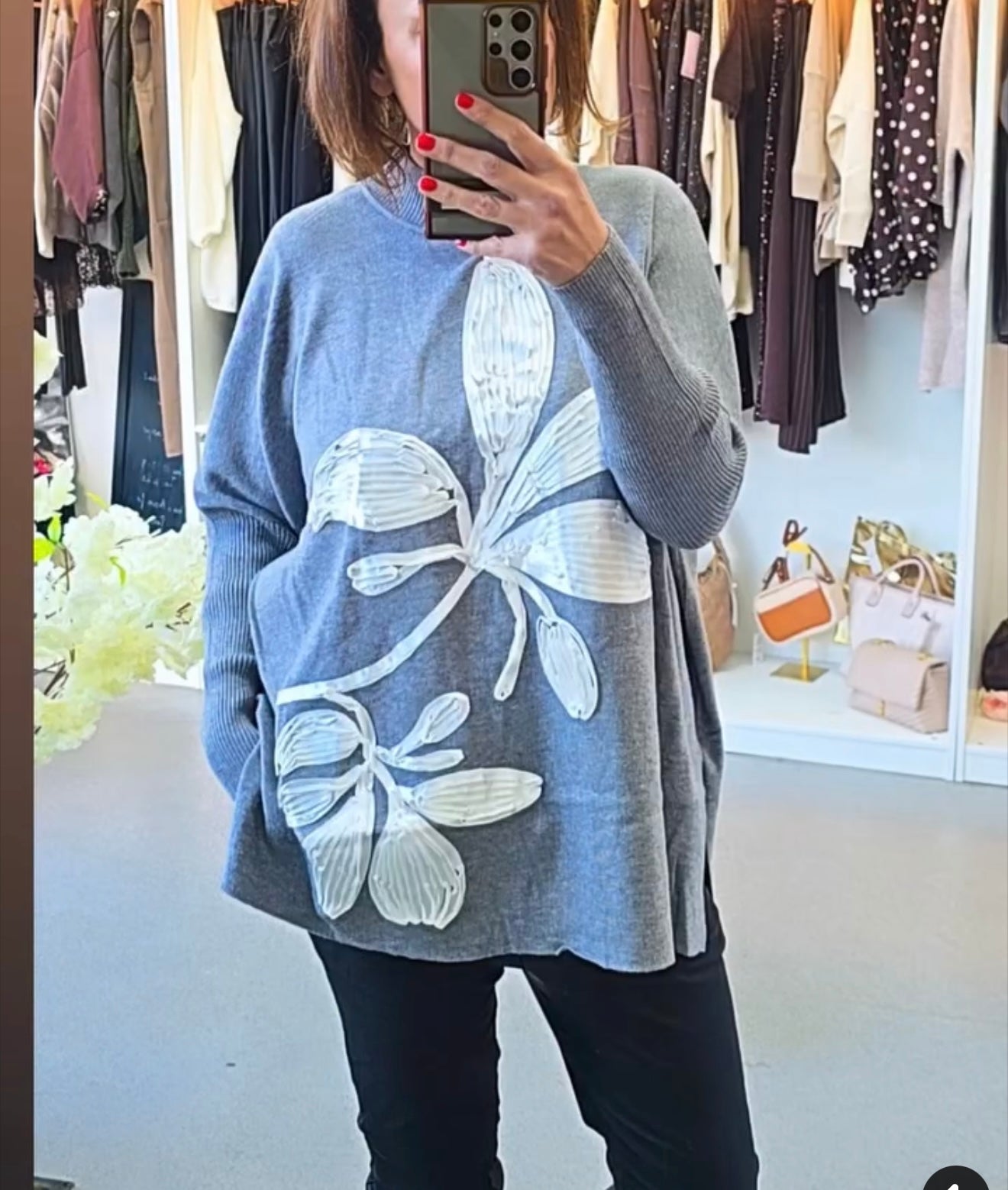 Lucy Embroidery Jumper