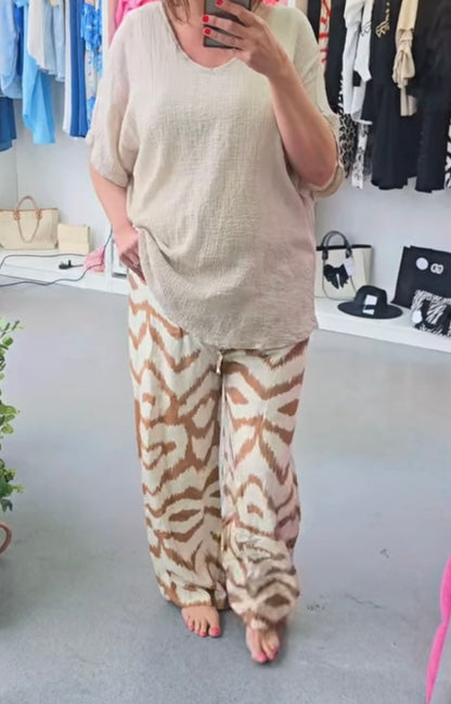 Kelly Pattern Trousers