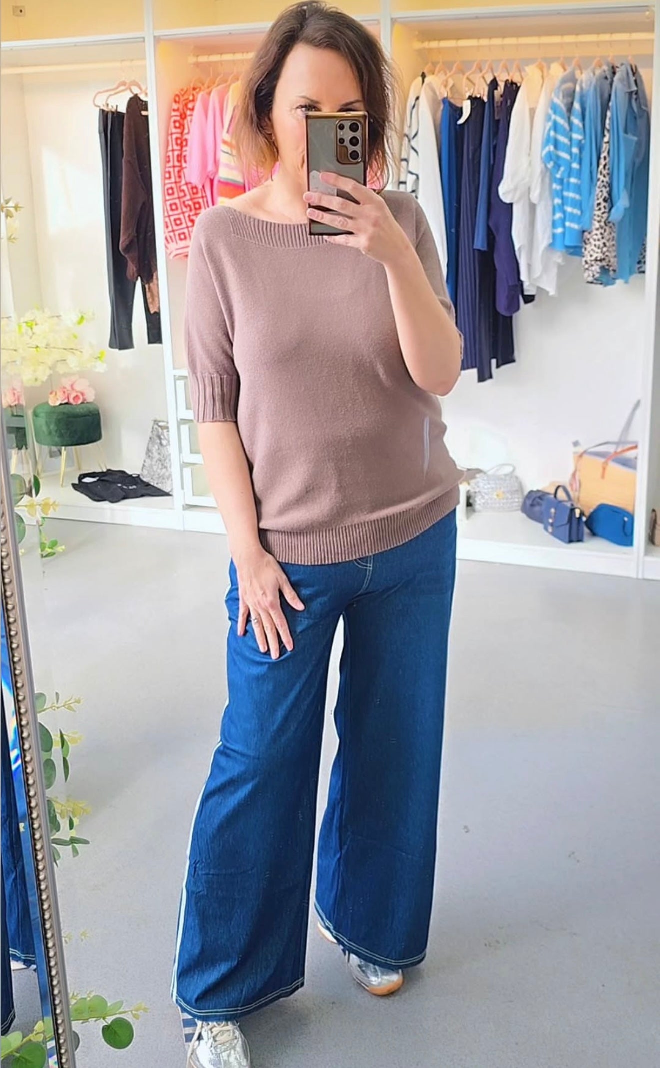 Andrea Short Sleeve Top