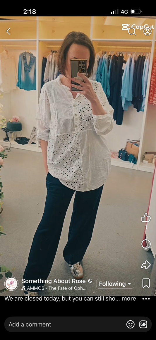 Jenny Sequin Pocket Shirt