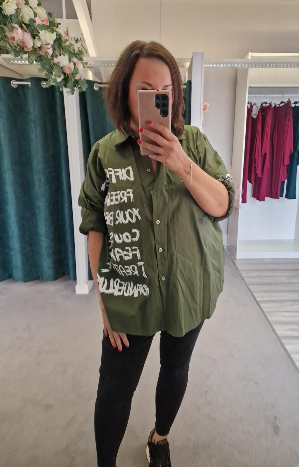 Amber Graffiti Shirt