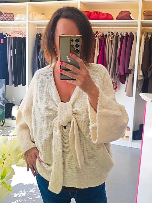 Caroline Bow Jumper