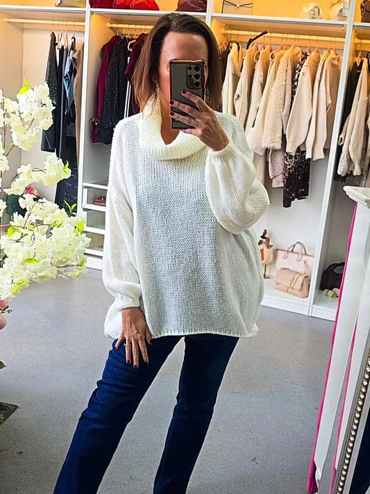 Kelly Slouch Neck Jumper
