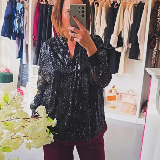 Karla Sequin Shirt